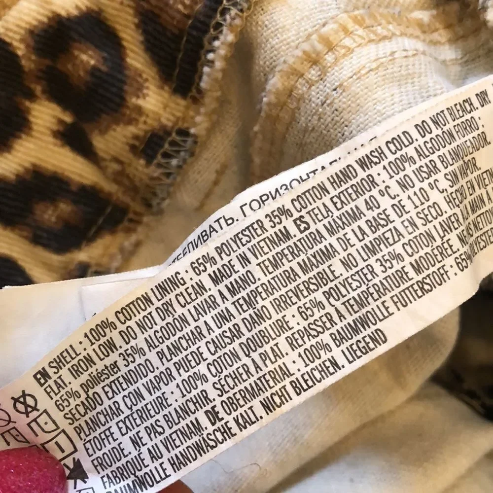 Forever 21 animal print mini skirt - Picture 4 of 5